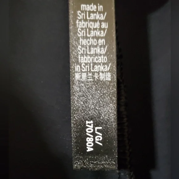 Victoria's Secret Nylon Black Track Jogger Athletic Pants Size Large - Picture 5 of 11